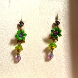 Crystal earrings